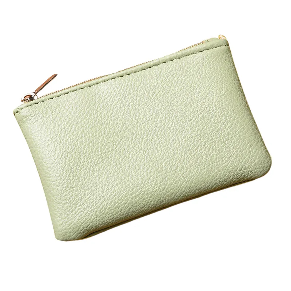 Compact Polyurethane Mini Coin Purse with Zipper 1