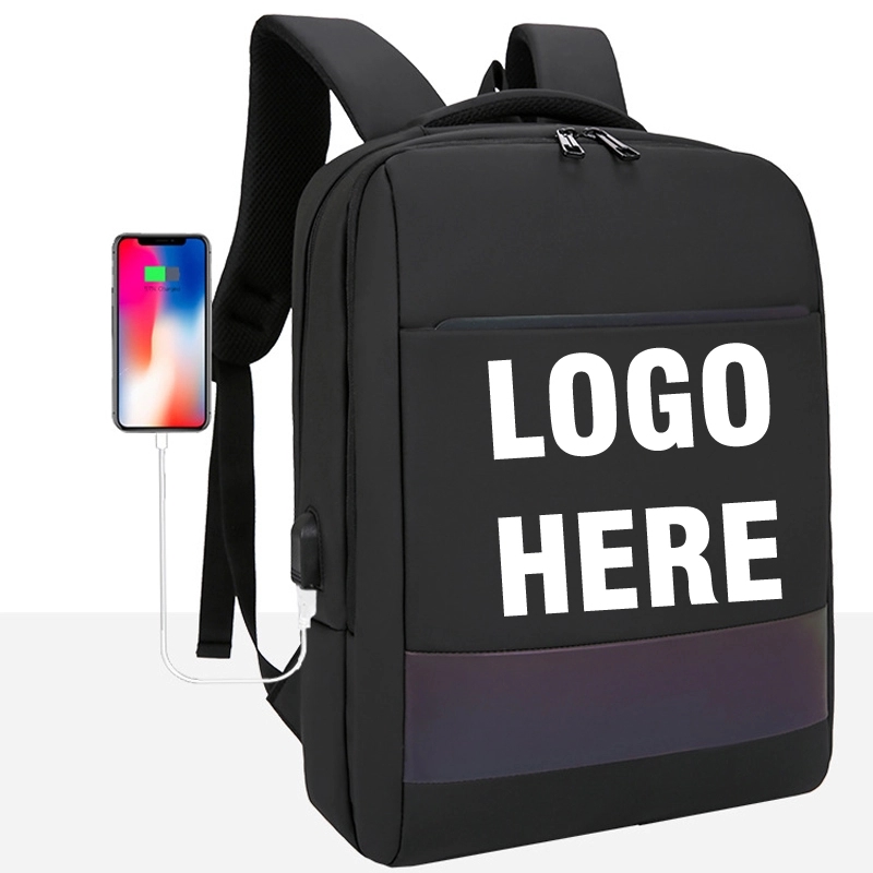 Custom Waterproof Laptop Backpack with USB Charging Port 6