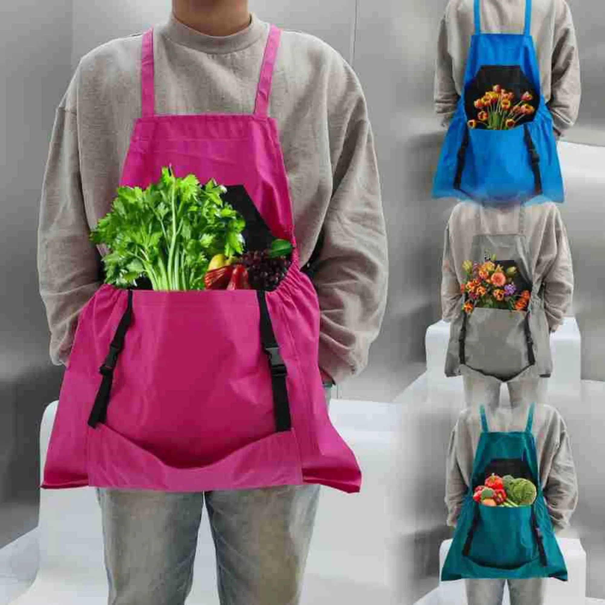 Outdoor Picking Large Pocket Apron 9