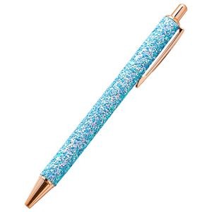 Glitter Flakes Click Activated Metal Pen 11