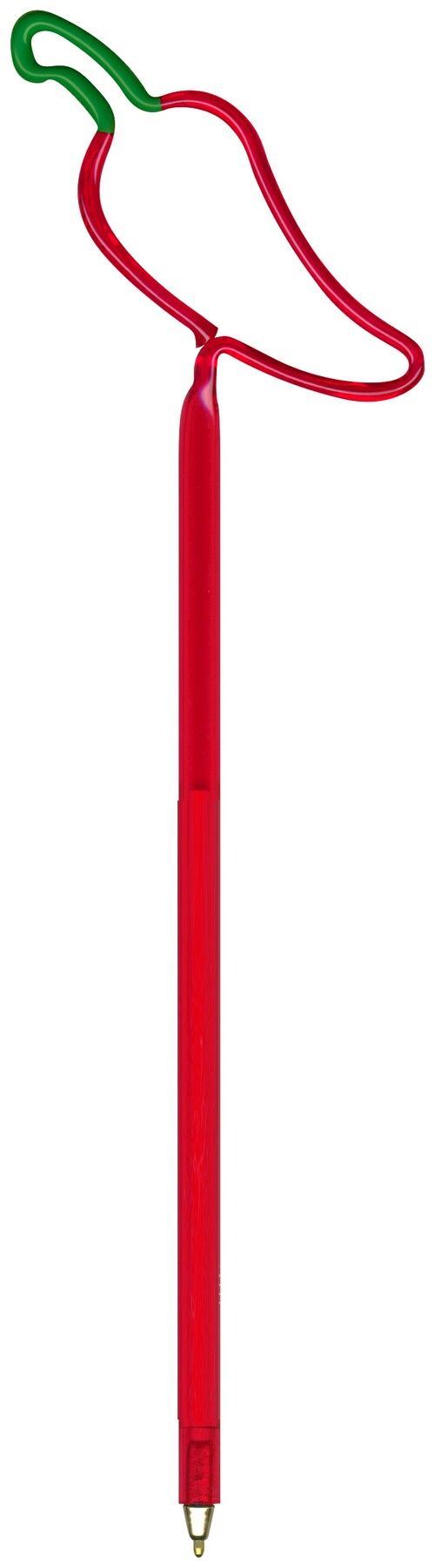 Jalapeno Pepper Multi-Color Inkbend Standard, Bent Pen