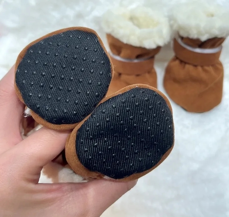 Bulk Buy Insulated Dog Boots for Yorkie Chihuahua Cold Weather Paw Protection 5