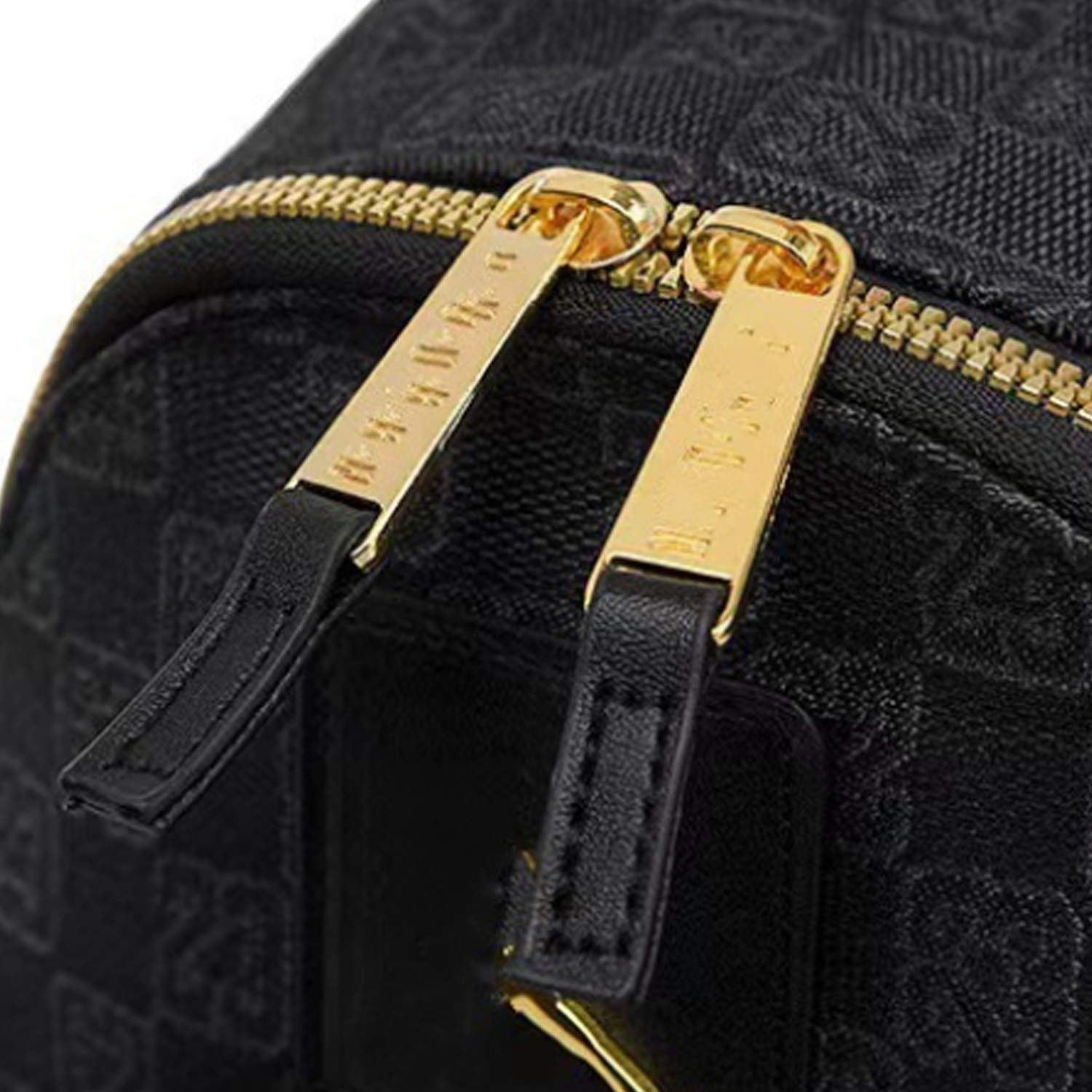 Checkerboard Print Polyester Laptop Backpack 10