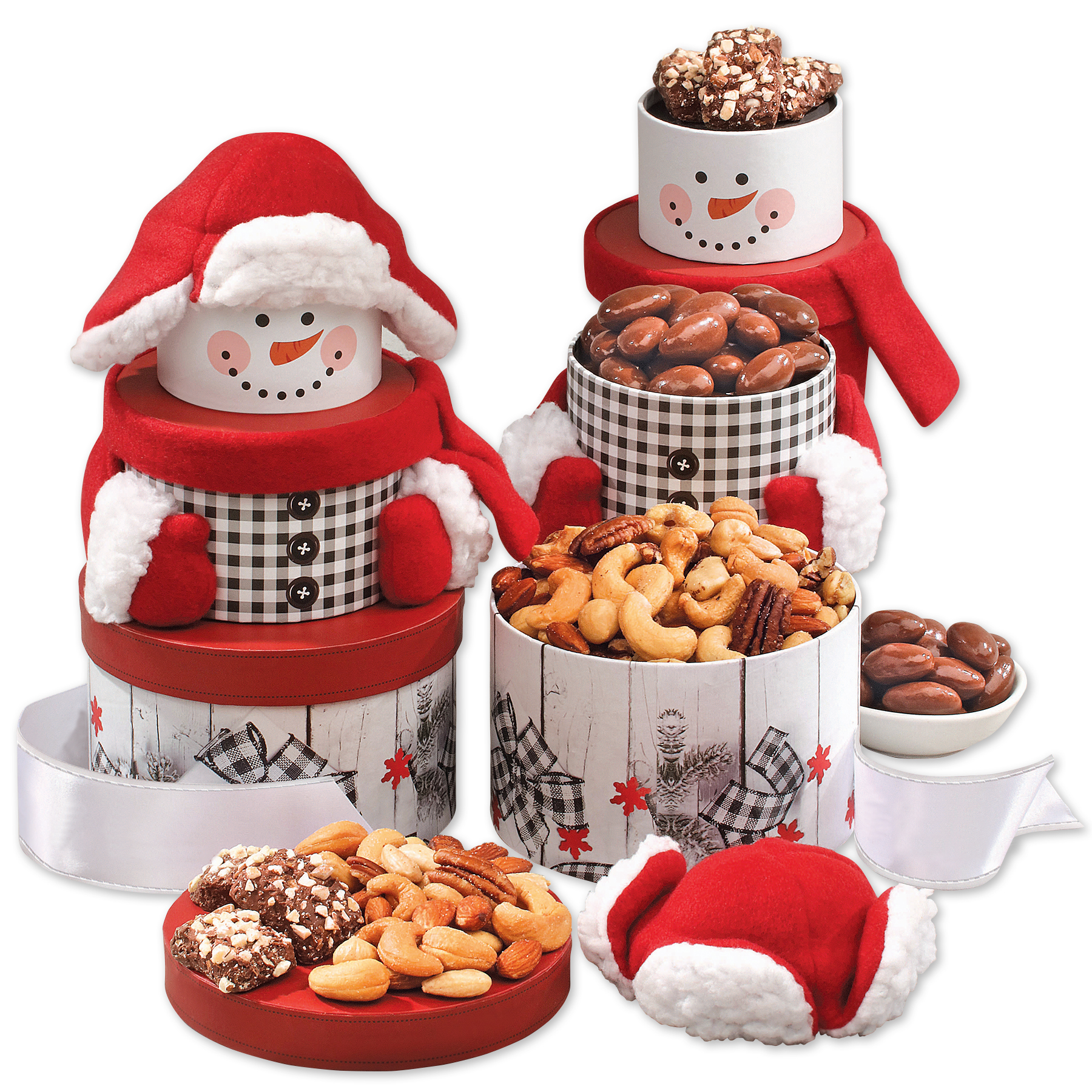Joyous Snowman Tower 3