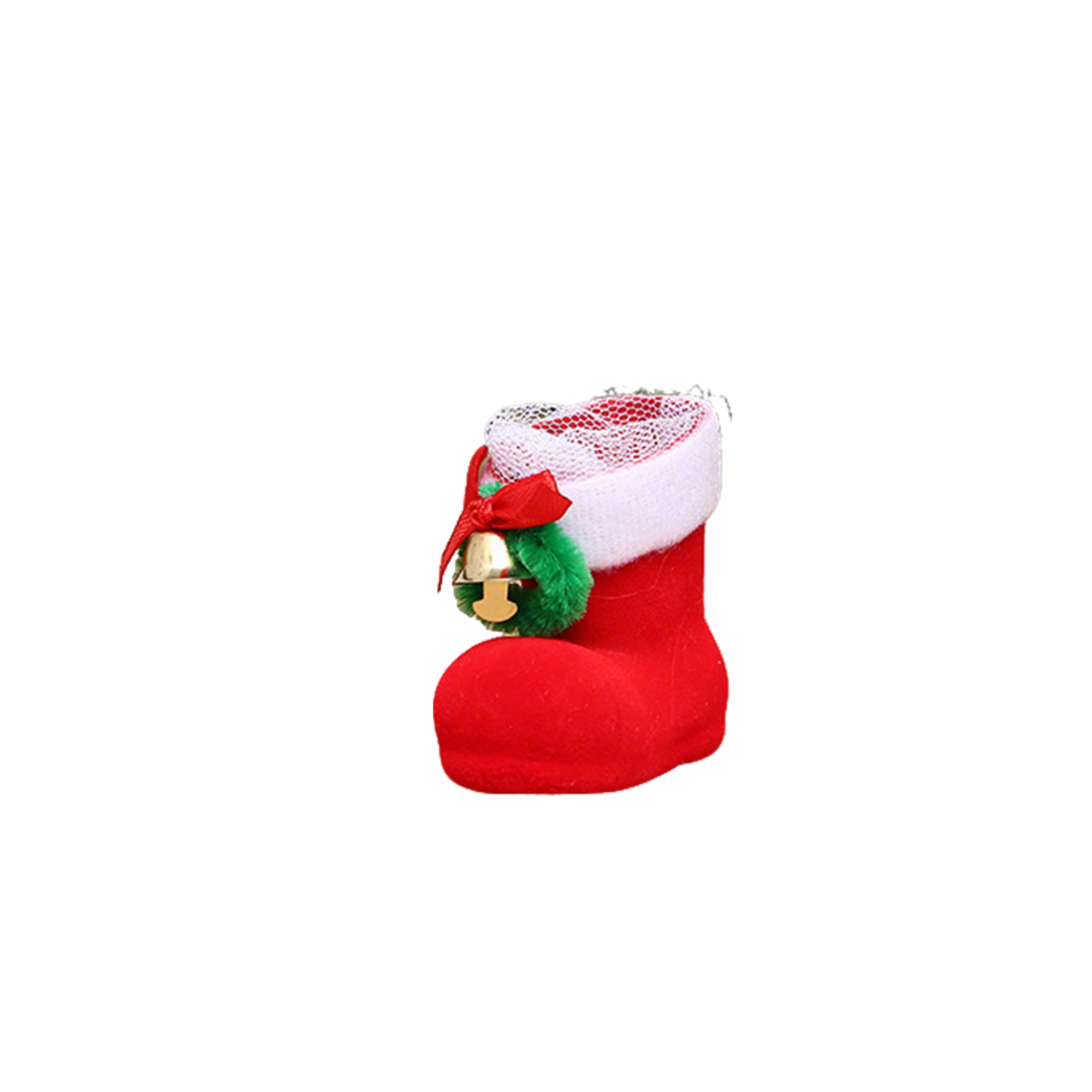 Christmas Boot Candy Bag With Pen Holder Multi Size 3
