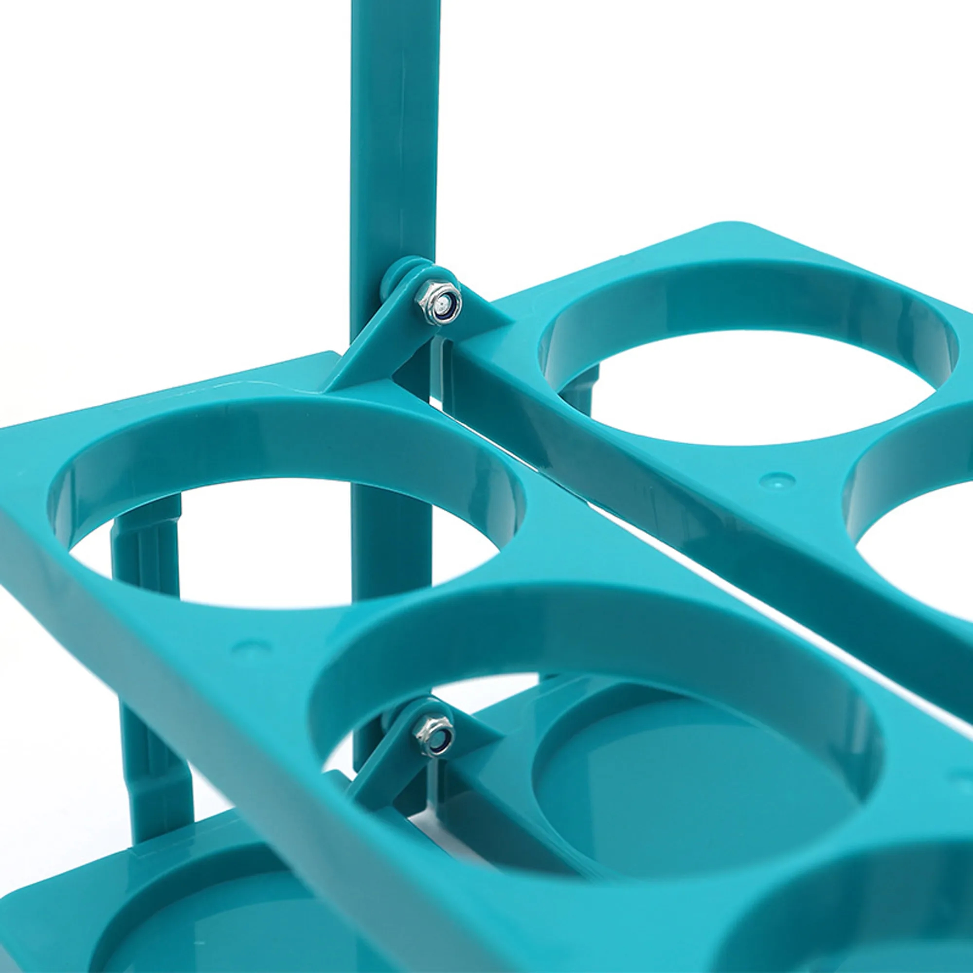 Plastic Foldable Beer Bottle Basket Holder 6