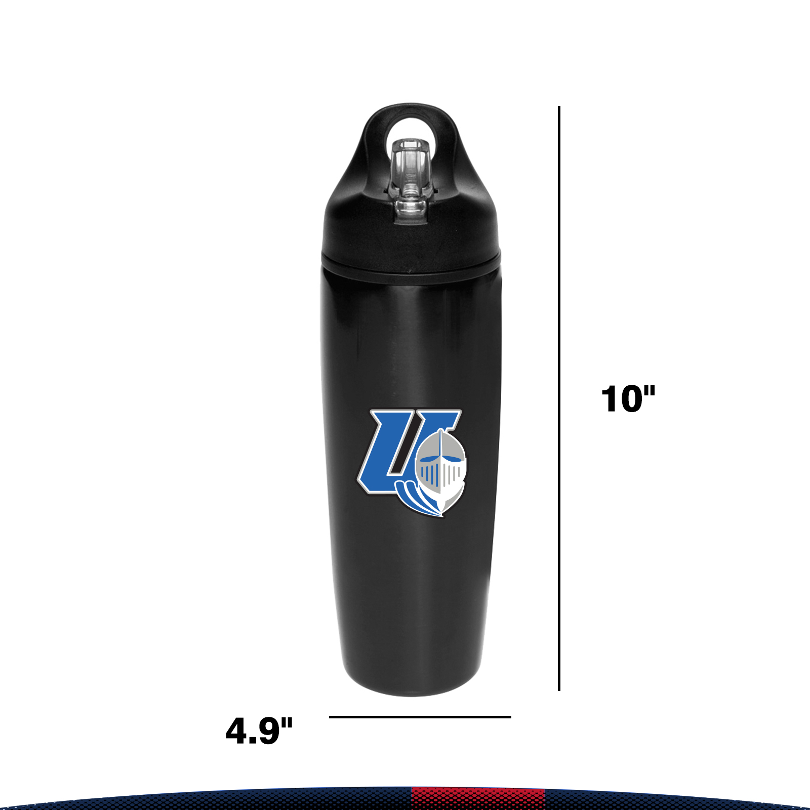 Aquk Stainless Steel Sports Bottle - 28.5 OZ., custom water bottle with logo imprint 3