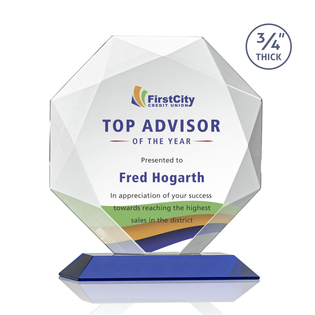 Bradford VividPrint™ Award - Blue 3