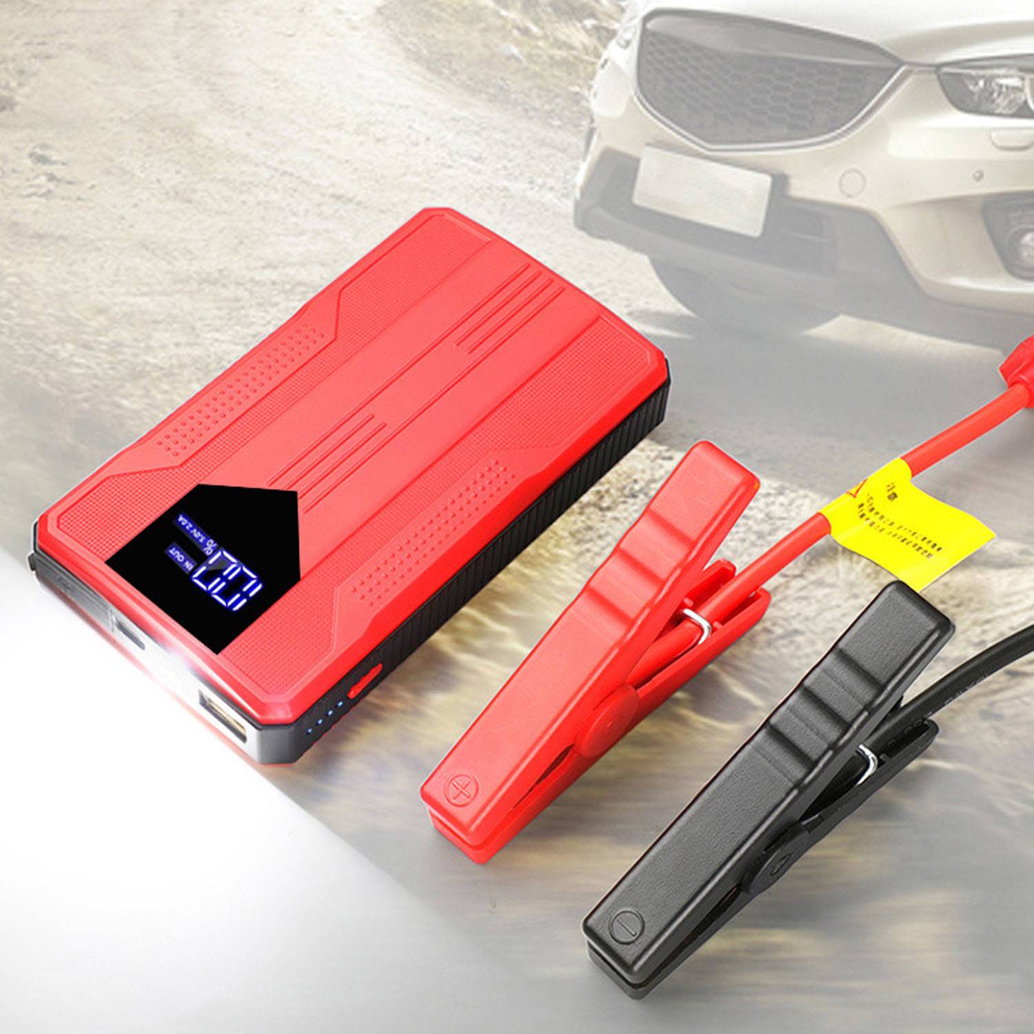 Portable Car Jump Starter Battery Power Bank 5