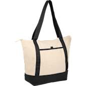 Isle 8oz Organic Cotton Zippered Tote 49