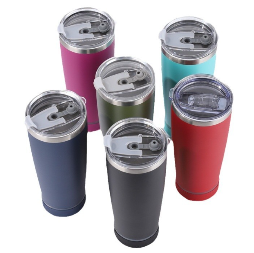 Tumbler with a Speaker at the Bottom 2