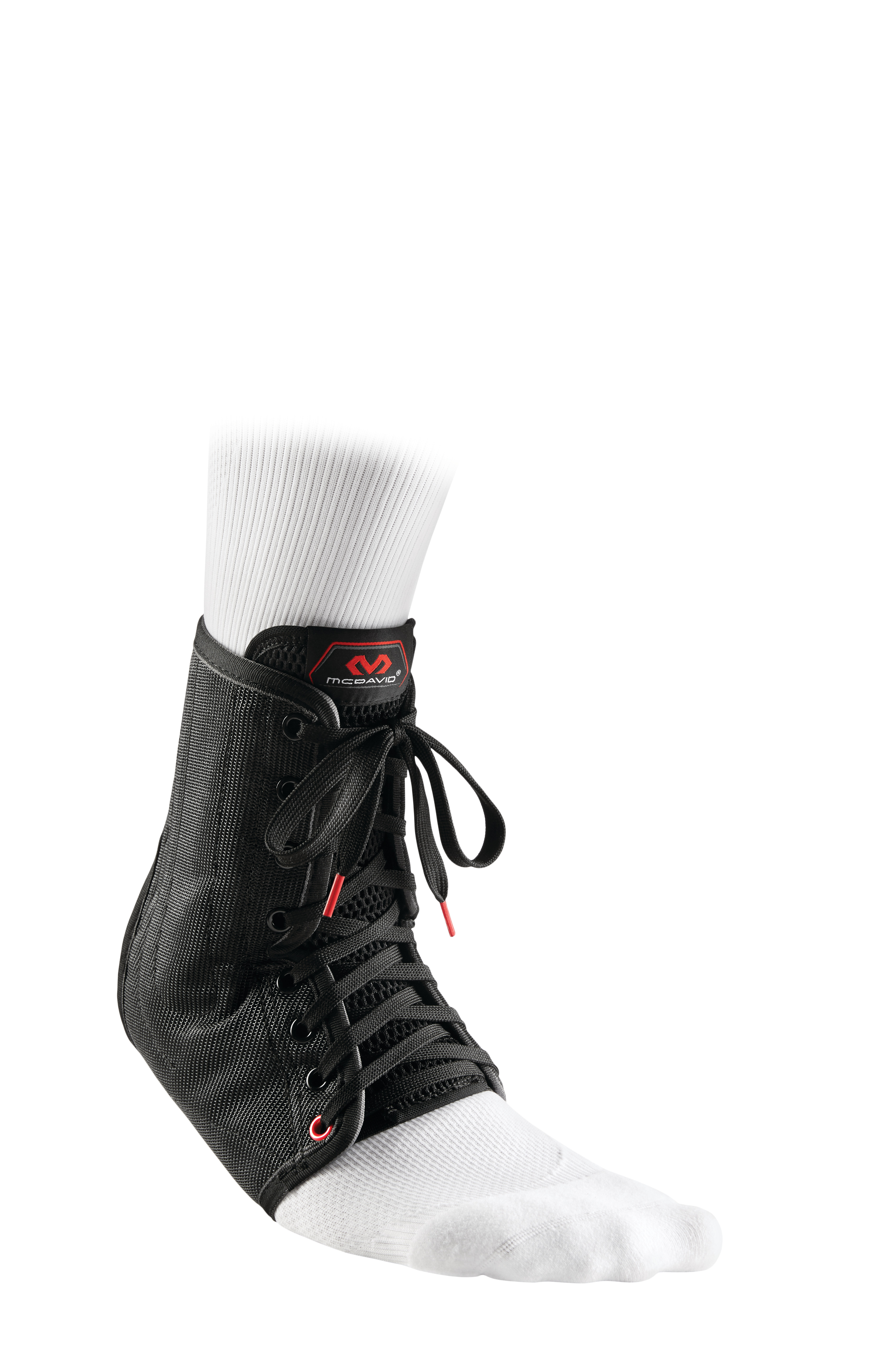 Level 3 Ankle Brace Lace-Up w/Stays Blk 1