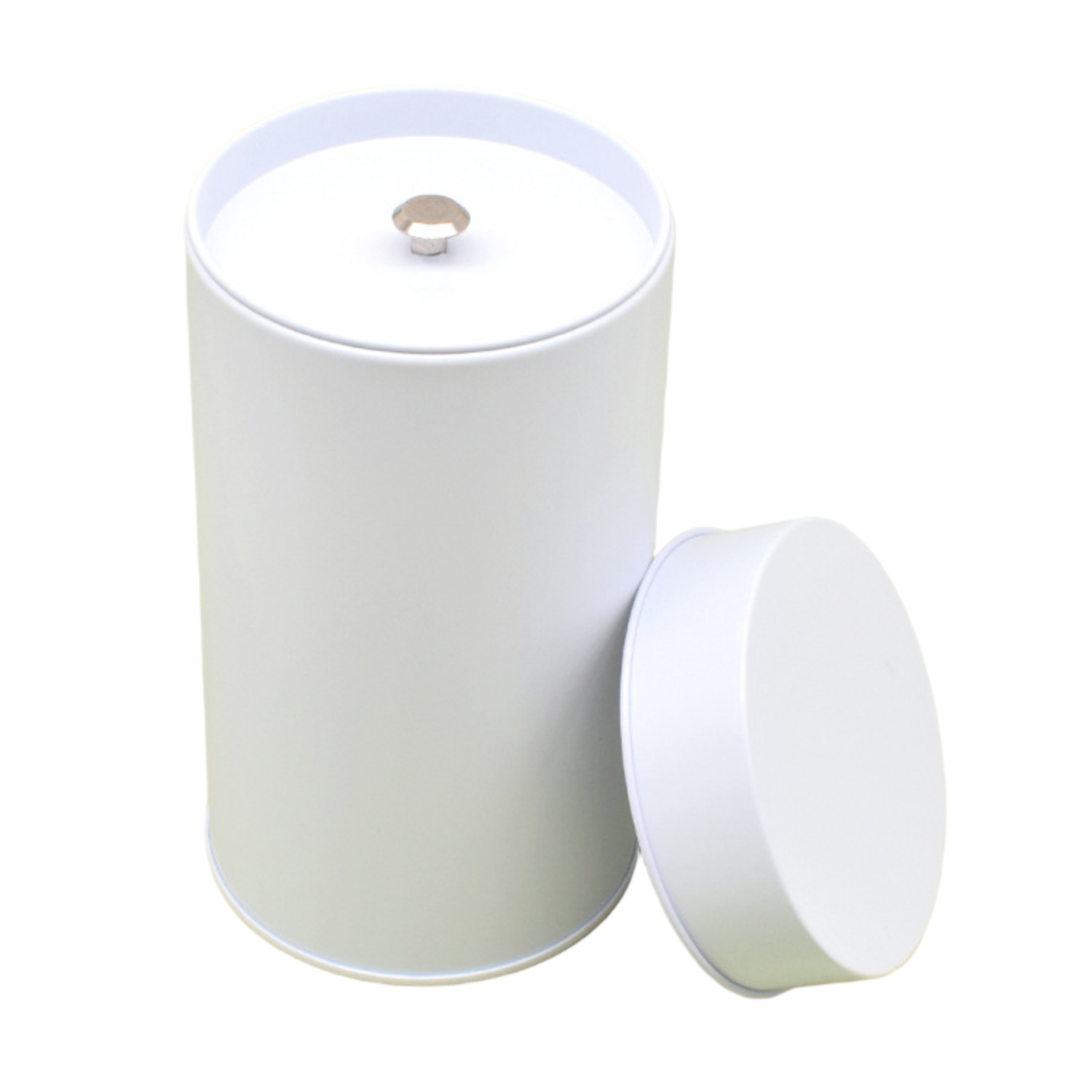 14oz Metal Double Airtight Lid Tea Canister 2