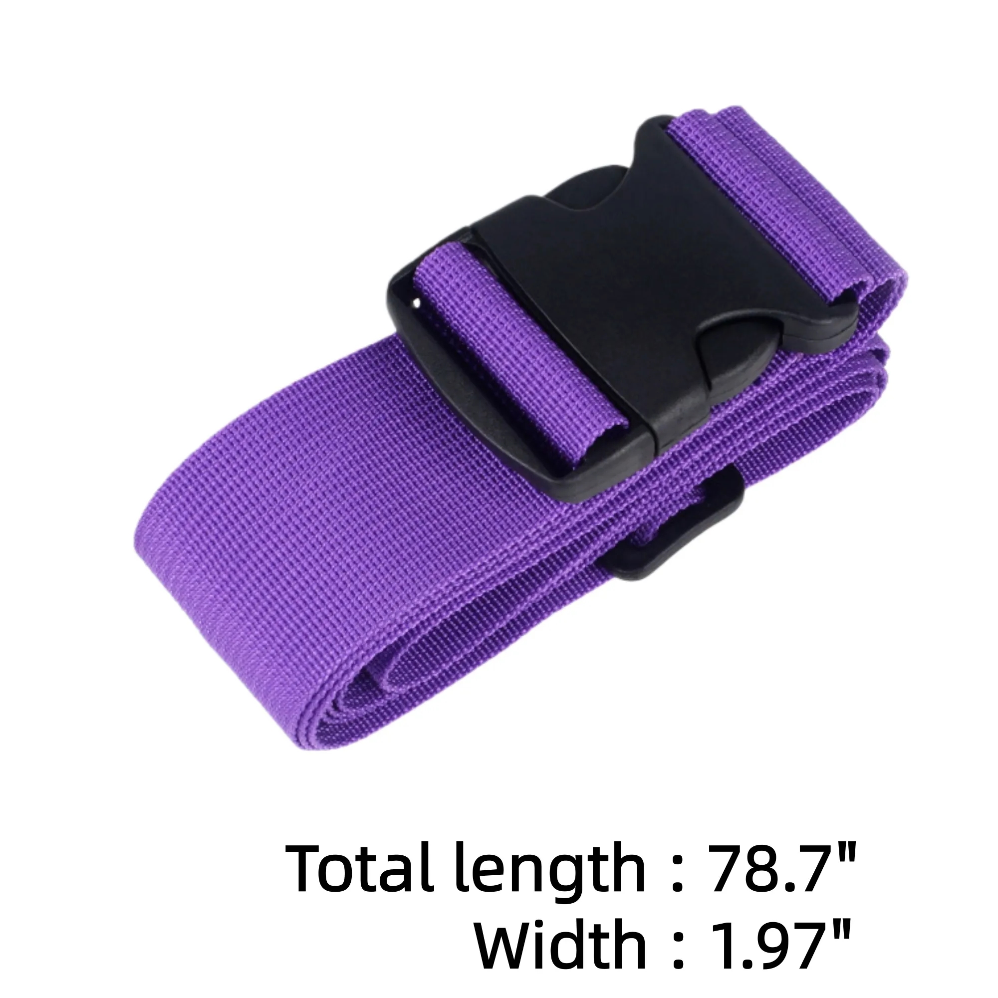 78 Inch Adjustable Luggage Strap Suitcase Belt for Travel 4