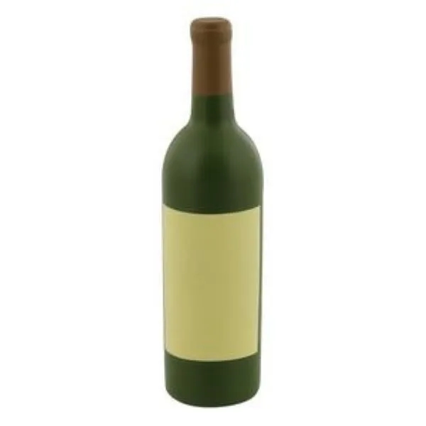 Foam Wine Bottle Stress Reliever with Your Logo 3
