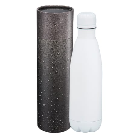 Copper Vac Bottle 17oz With Cylindrical Box, custom water bottle with logo imprint 30