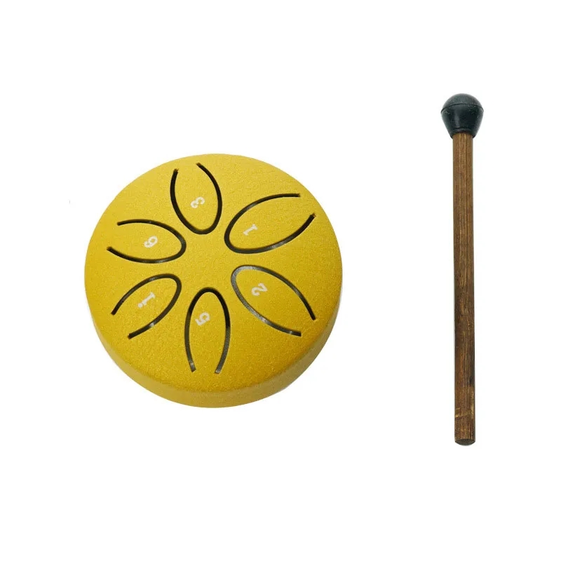 Steel Tongue6 Notes 3 Inches Chakra Tank Drum 2