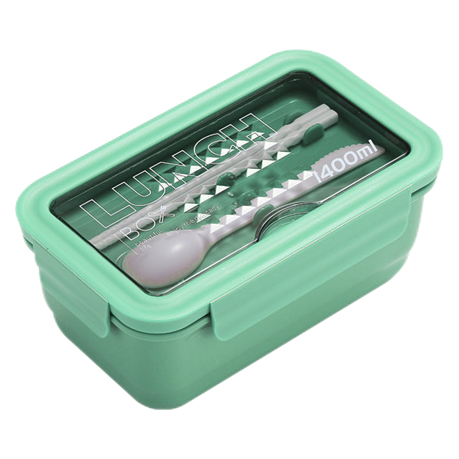 Portable Partitioned Lunch Box 2