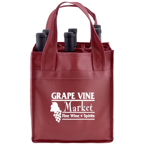 Versatile 6 Bottle Wine Bag 3