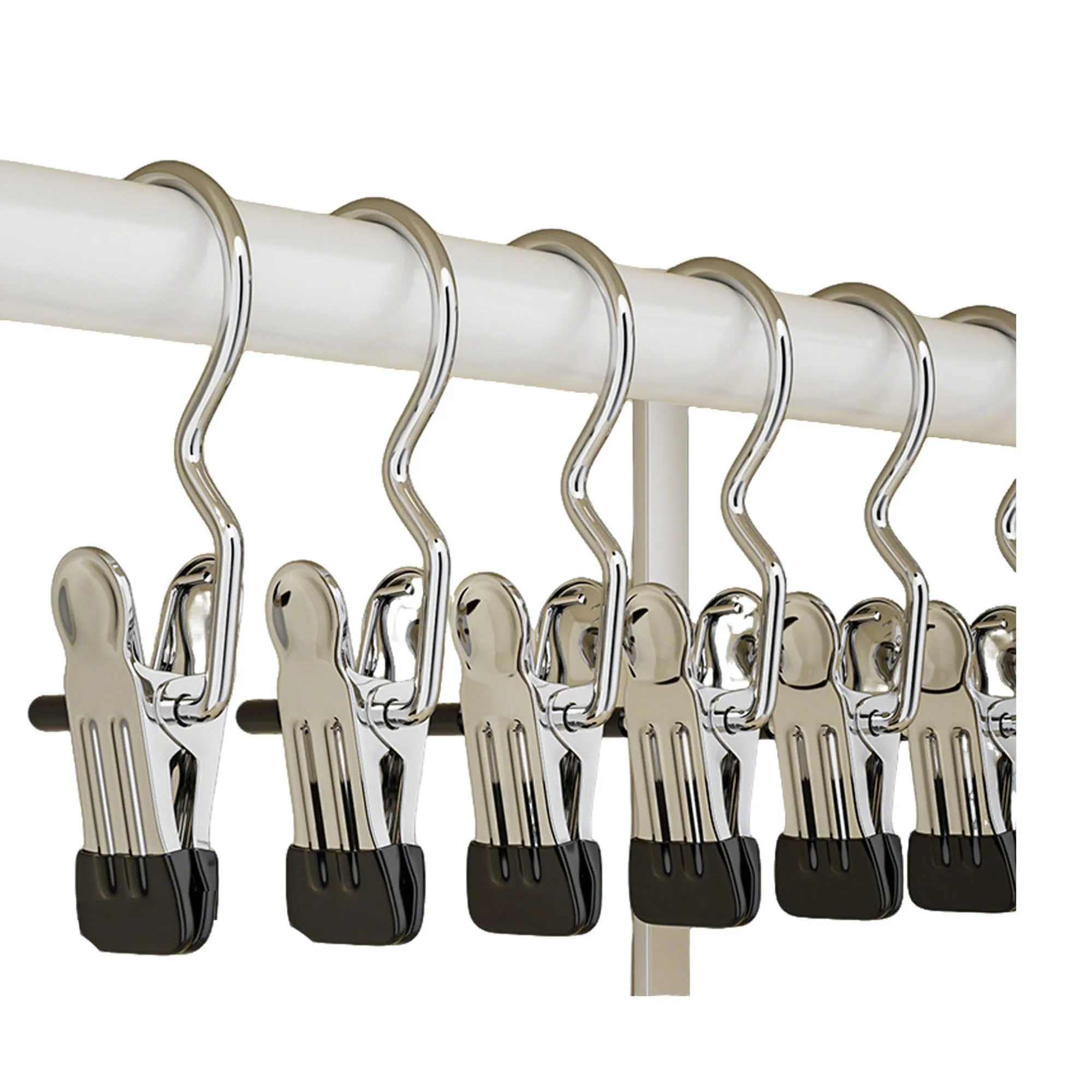 Stainless Steel Seamless Clothes Hanger Clip 9