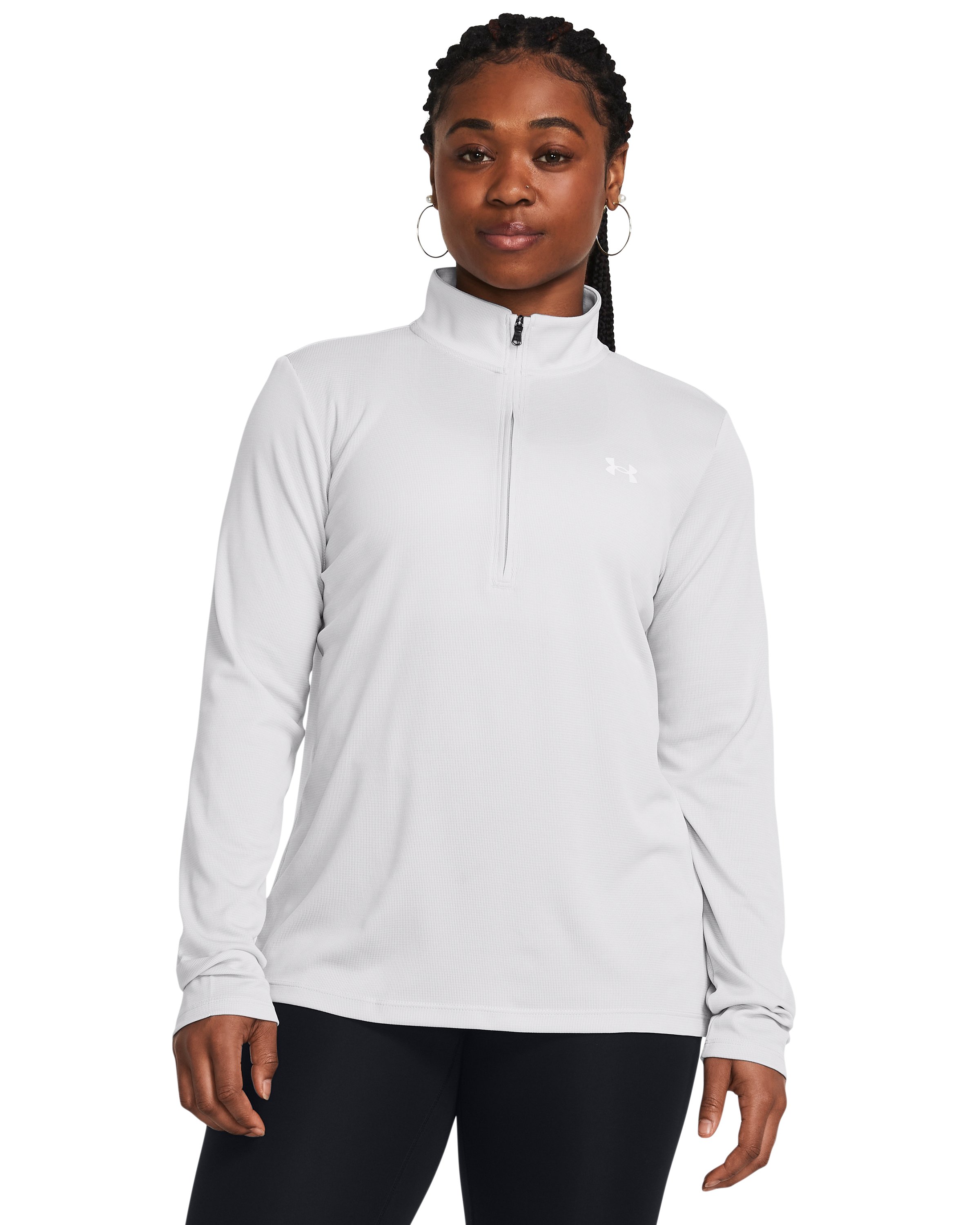 UA Tech Textured Women's  Zip 6