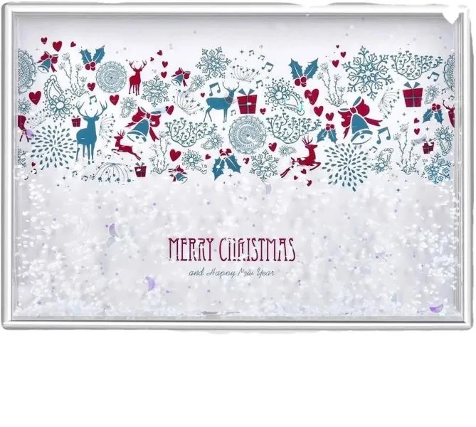 Plastic Snow Globe with Photo Insert 6