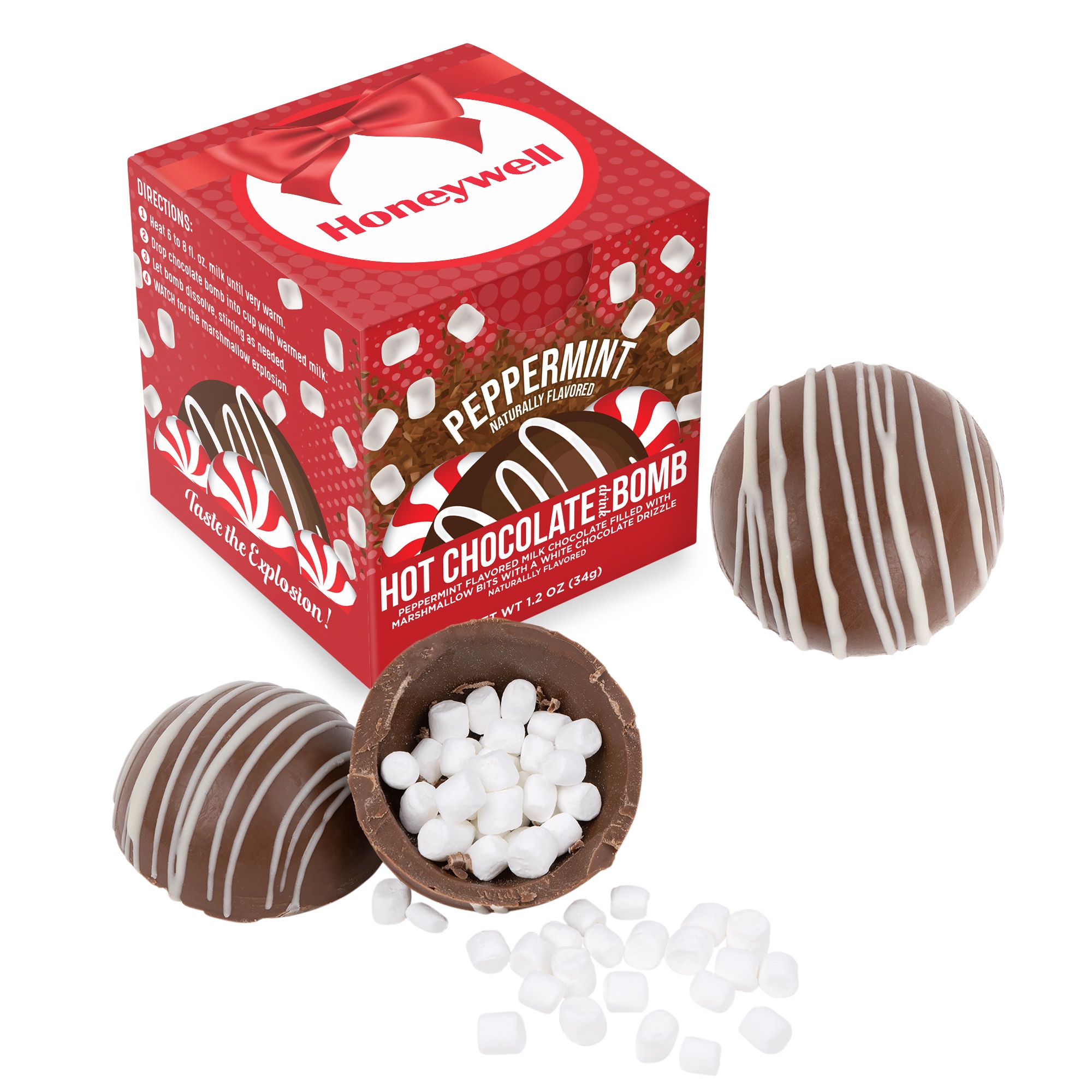 Hot Cocoa Bomb - Peppermint Flavor 1