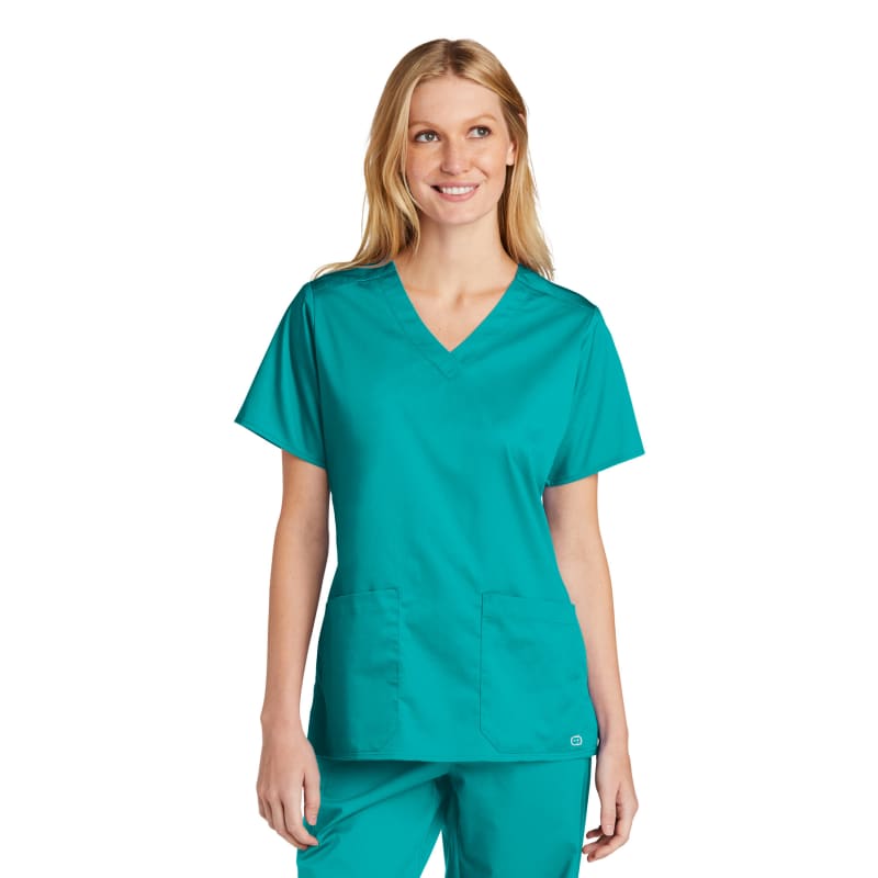 WonderWink Women's WorkFlex V-Neck Top 9