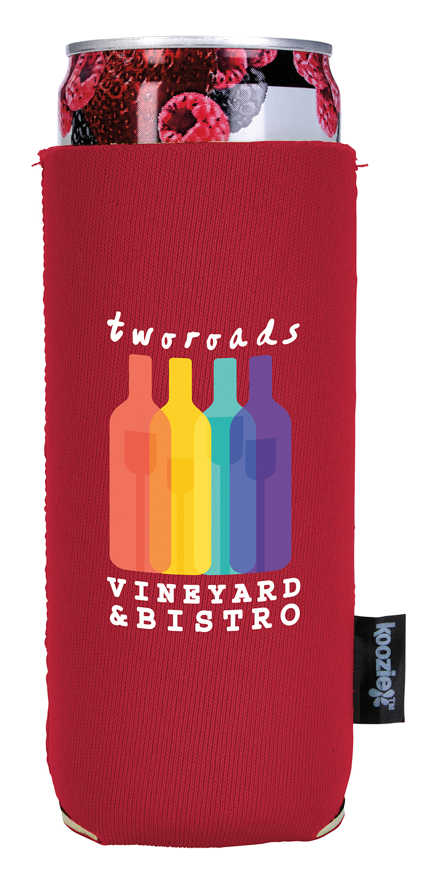 Slim Collapsible Neoprene Can Cooler