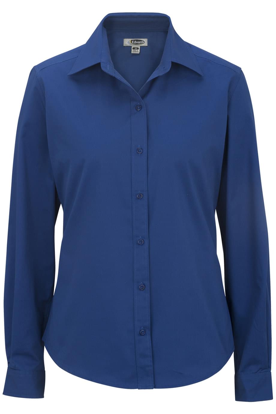 Ladies Cottonplus Long Sleeve Twill Shirt 4