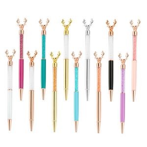 Diamond Dear Head Metal Pen 14