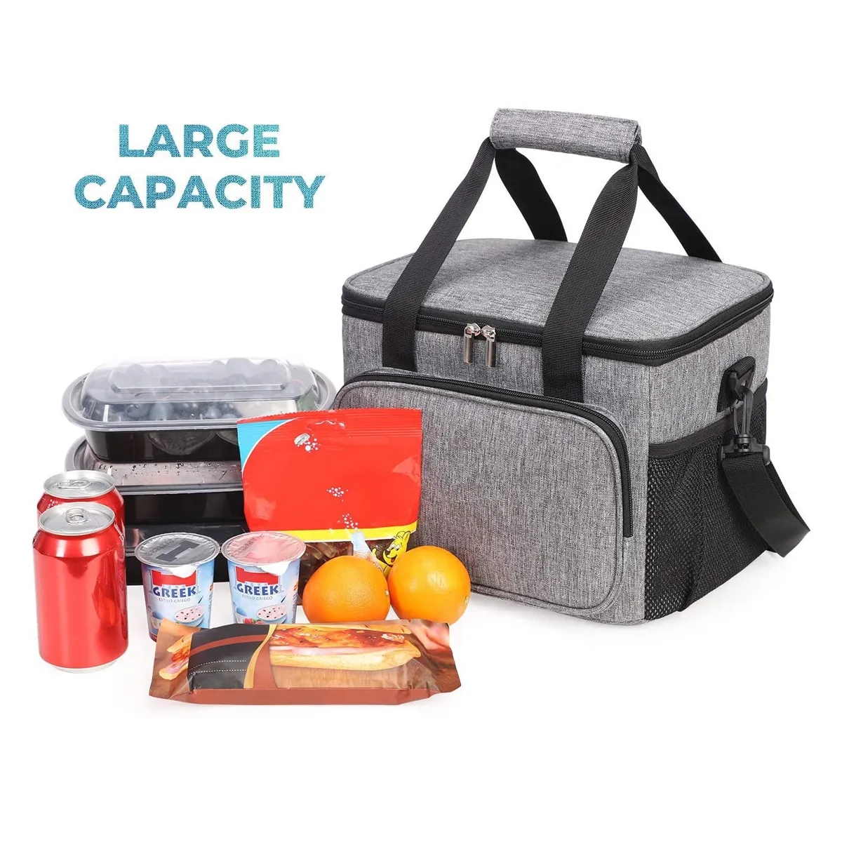 Large Lunch Bag Insulated Box for Adult Men Women 2
