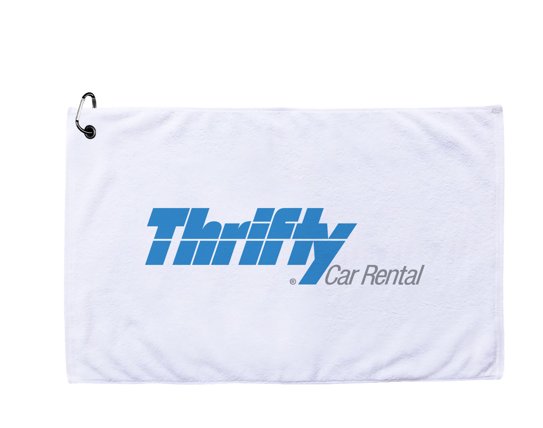 MaxxColor Premium White Golf Towel 16" x 25"