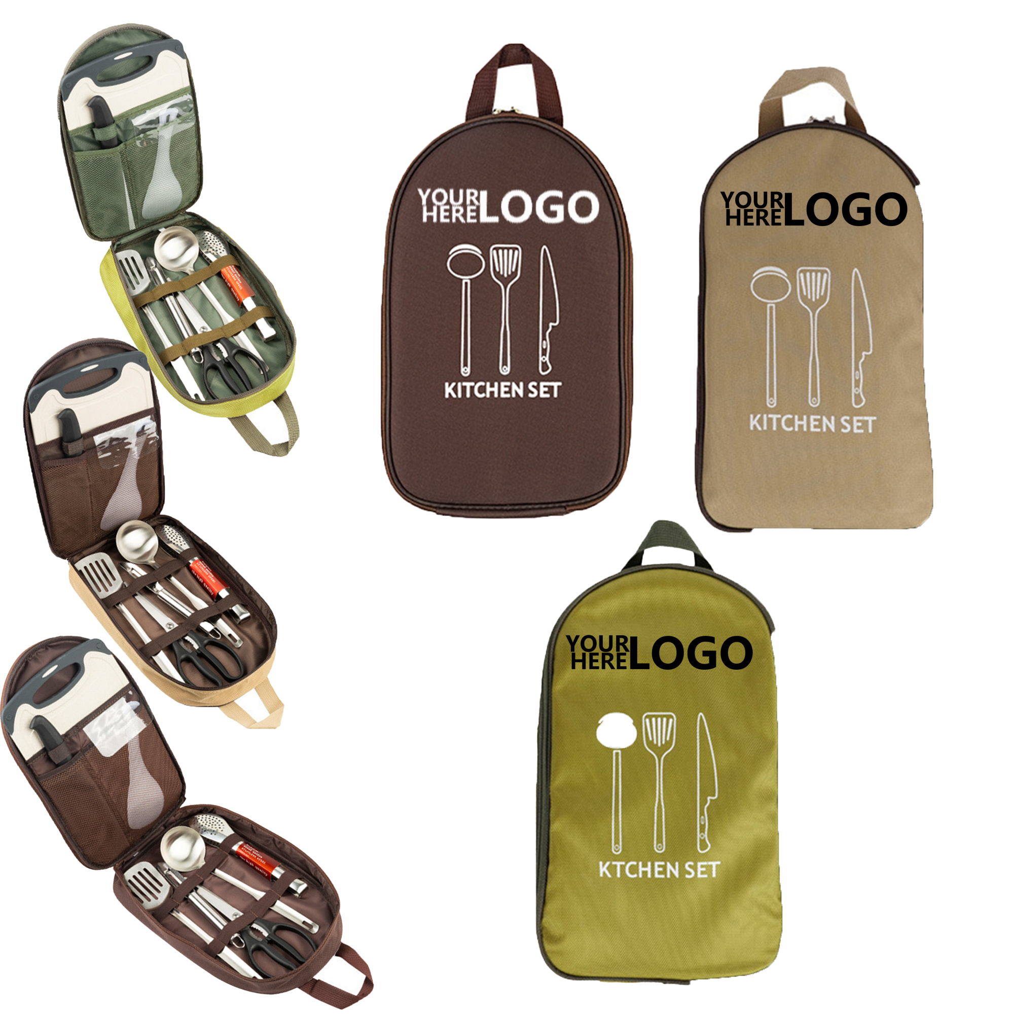 Stainless Steel Camping Cutlery Set 2