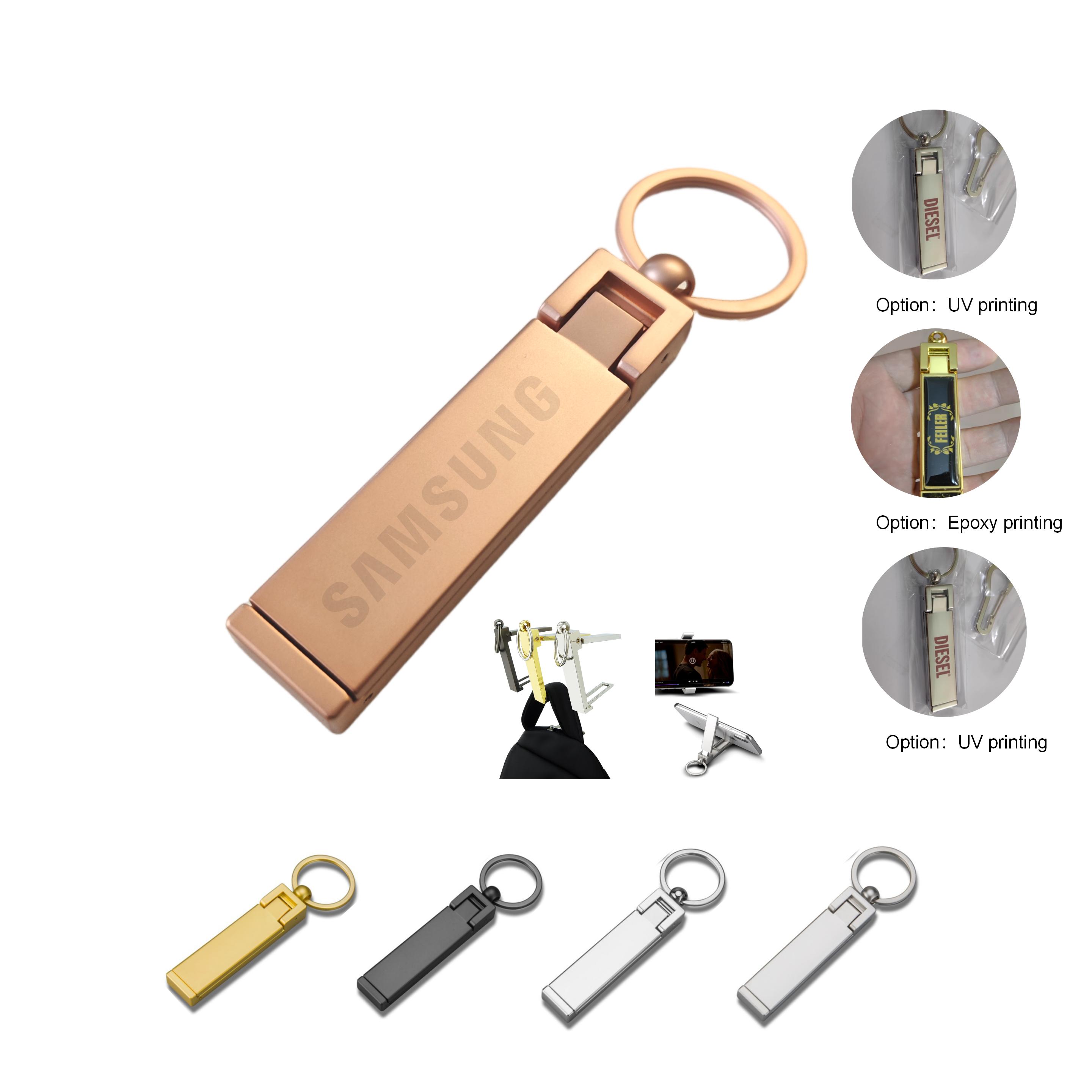 Multifunctional Keychain – Bag Hanger, Phone Stand 7