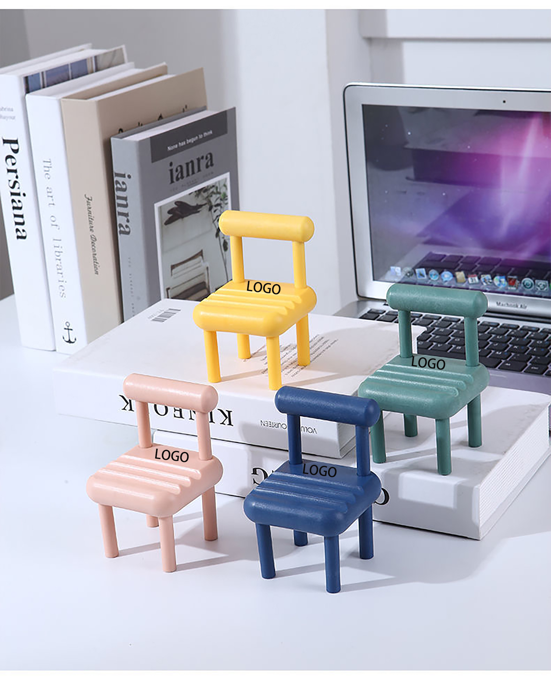 Cute Mini Chair Phone Holder 4