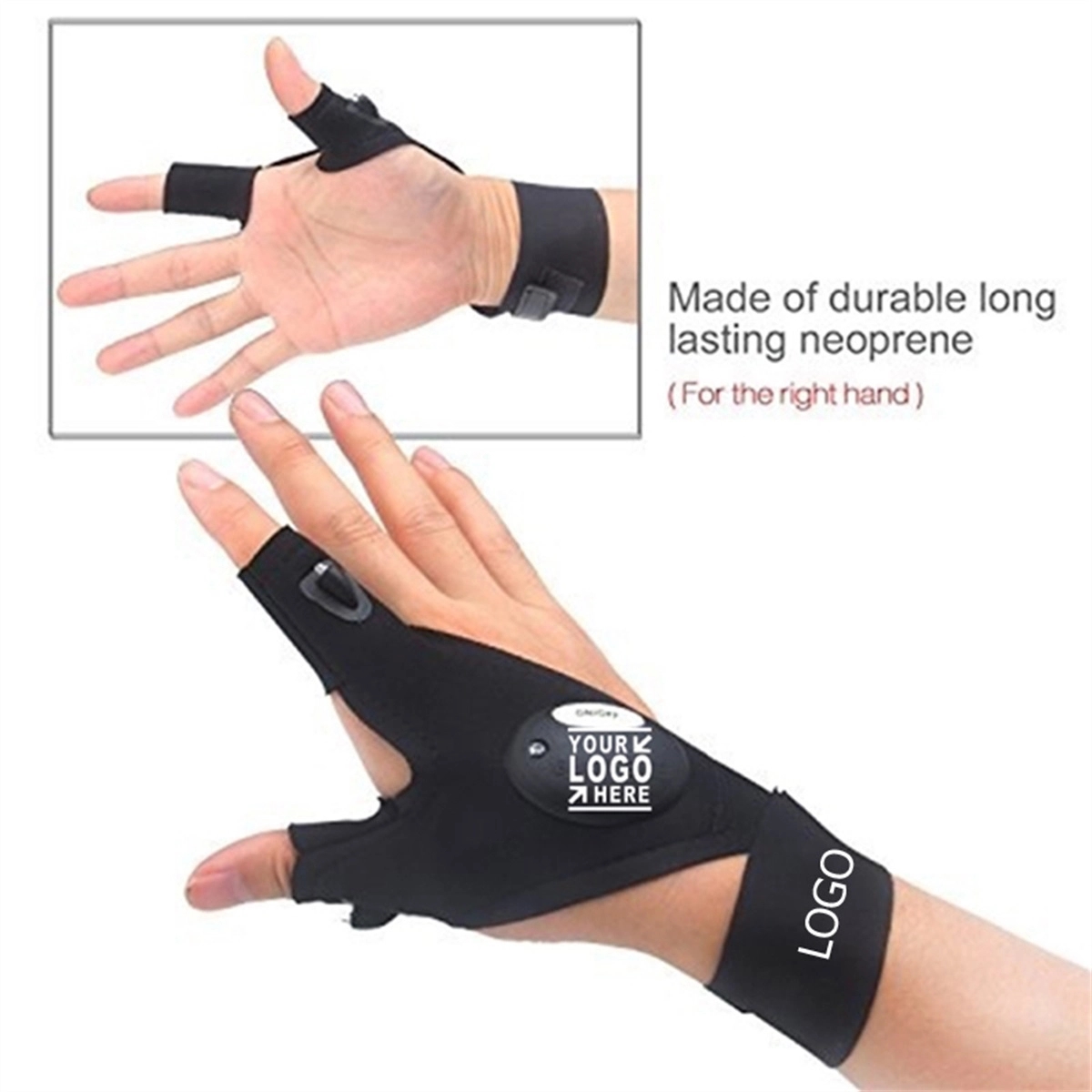 LED Flashlight Multipurpose Glove 2