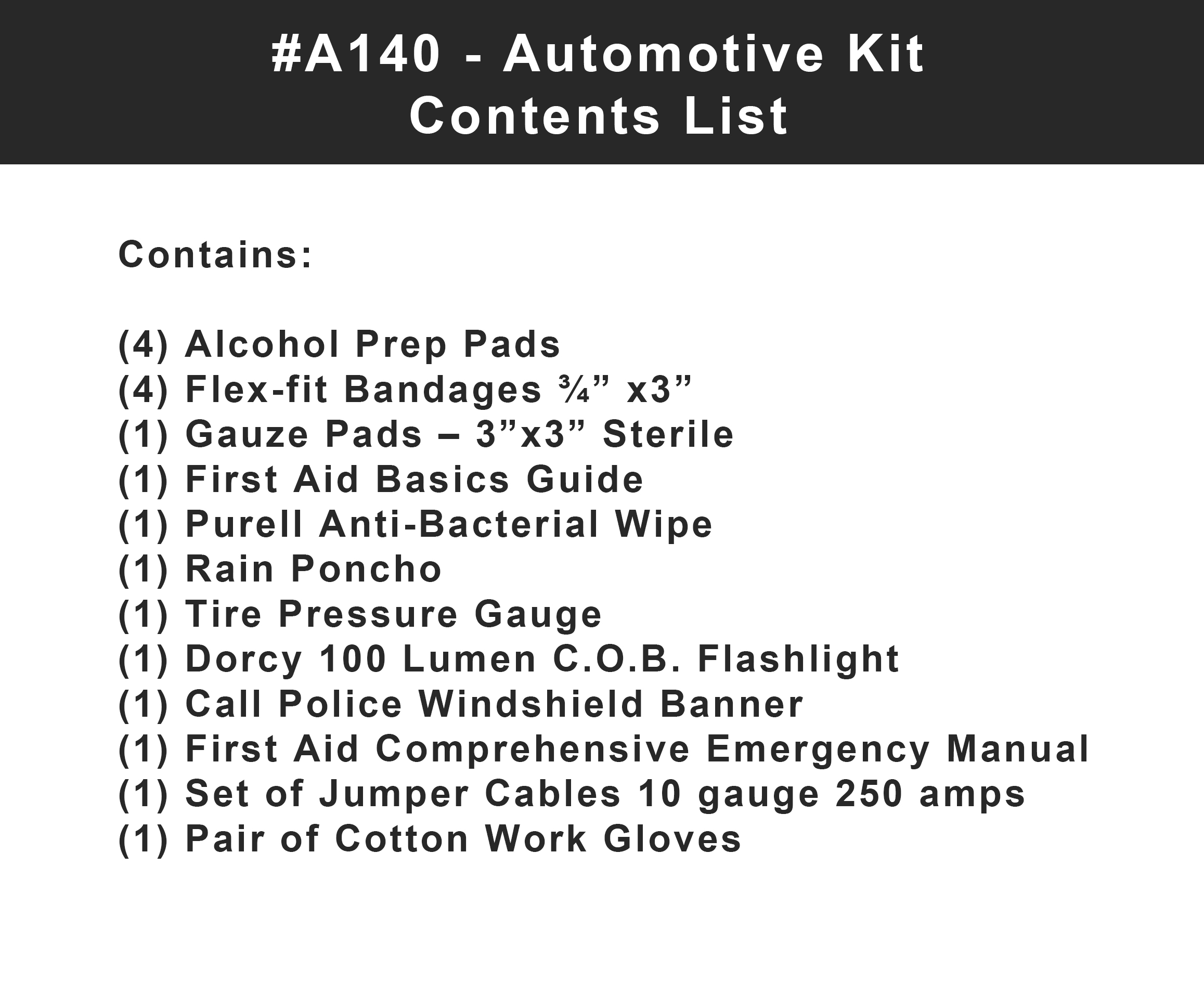Automotive Kit 6
