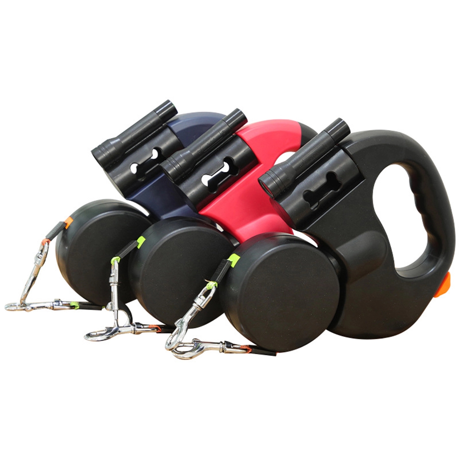One Tow Two Automatic Pet leash 4