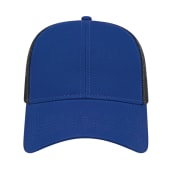 Cap America Two-Tone Trucker Mesh Back Cap 386