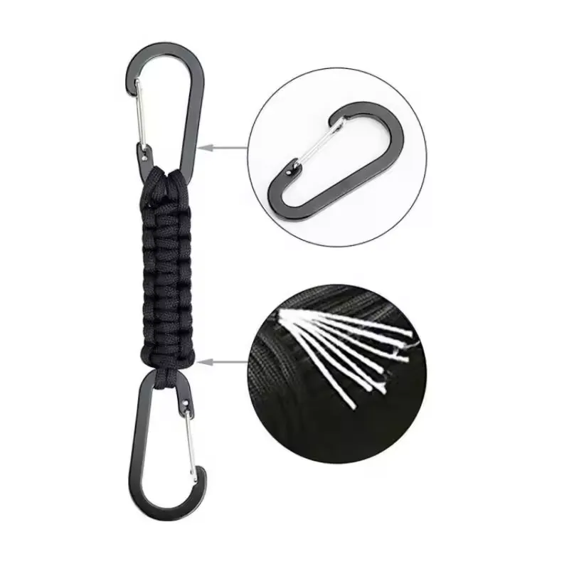 Paracord Carabiner Keychain 2