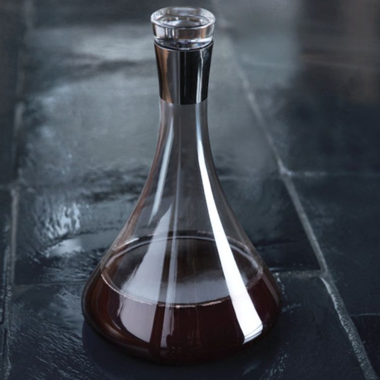 Viski® Chrome Decanter 1