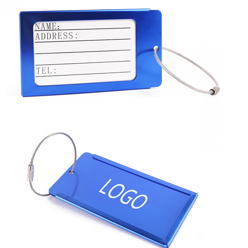 Aluminum Metal Travel ID Identifier Tag 3