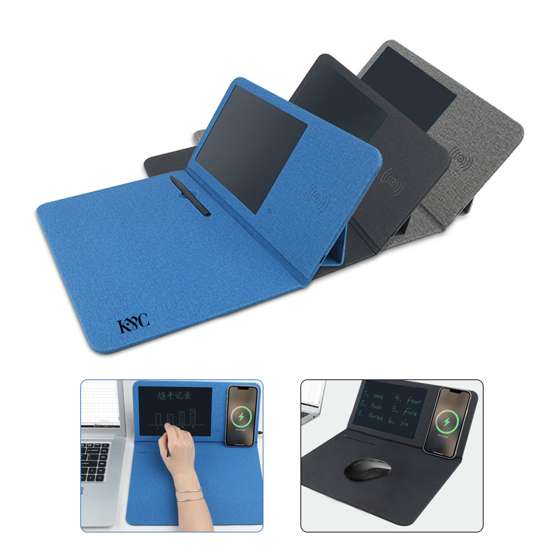 Folding multifunctional writing pad wireless charging mouse 2