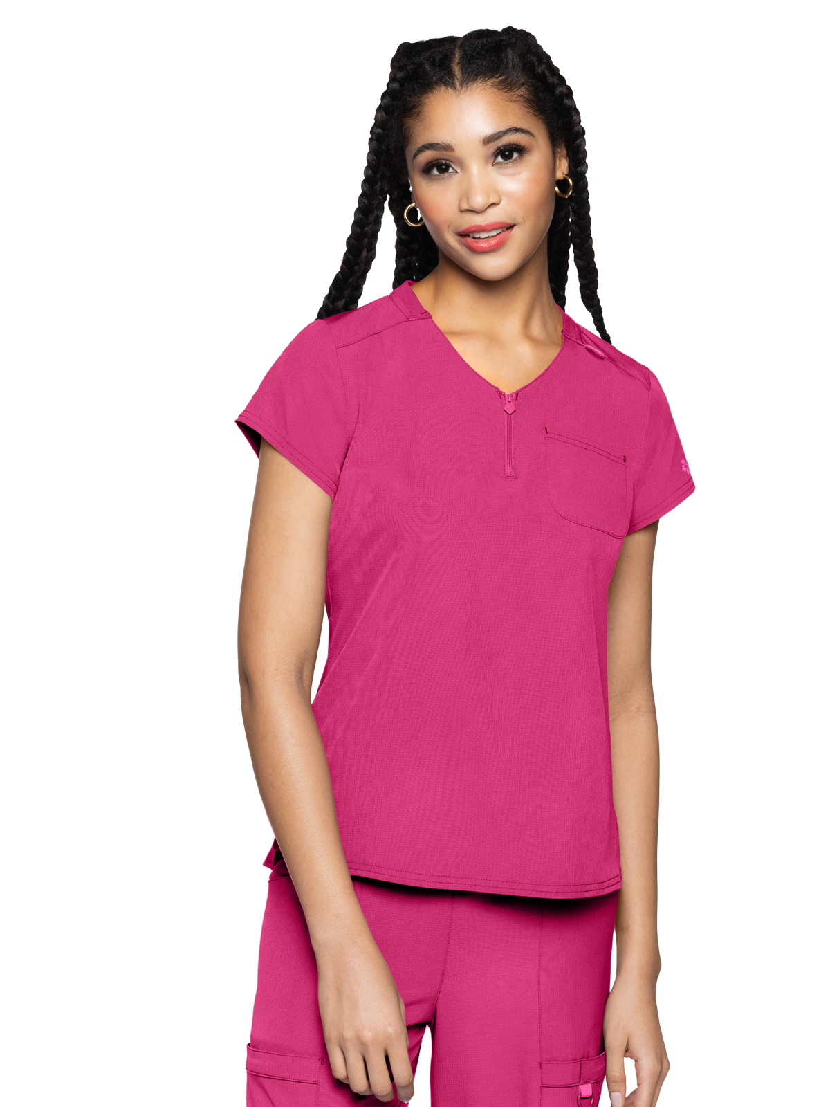 Med Couture - MC AMP - Women's 1-Pocket V-Neck Top 11