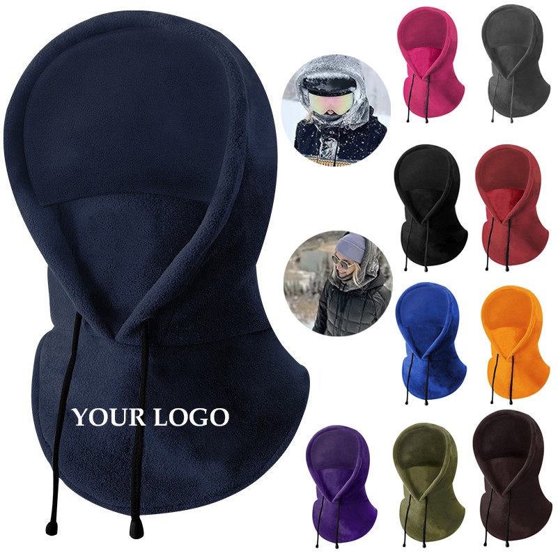 Balaclava Fleece Ski Face Mask Adjustable Winter Hat 2