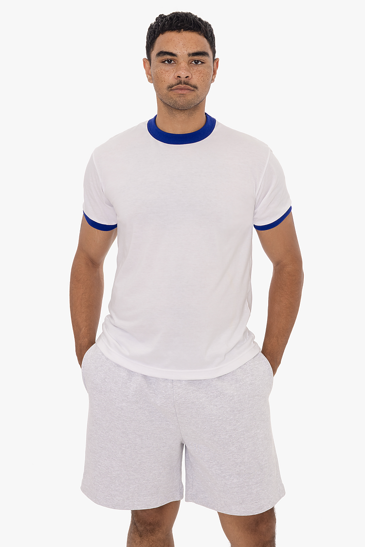 Mens Poly Cotton Ringer 3