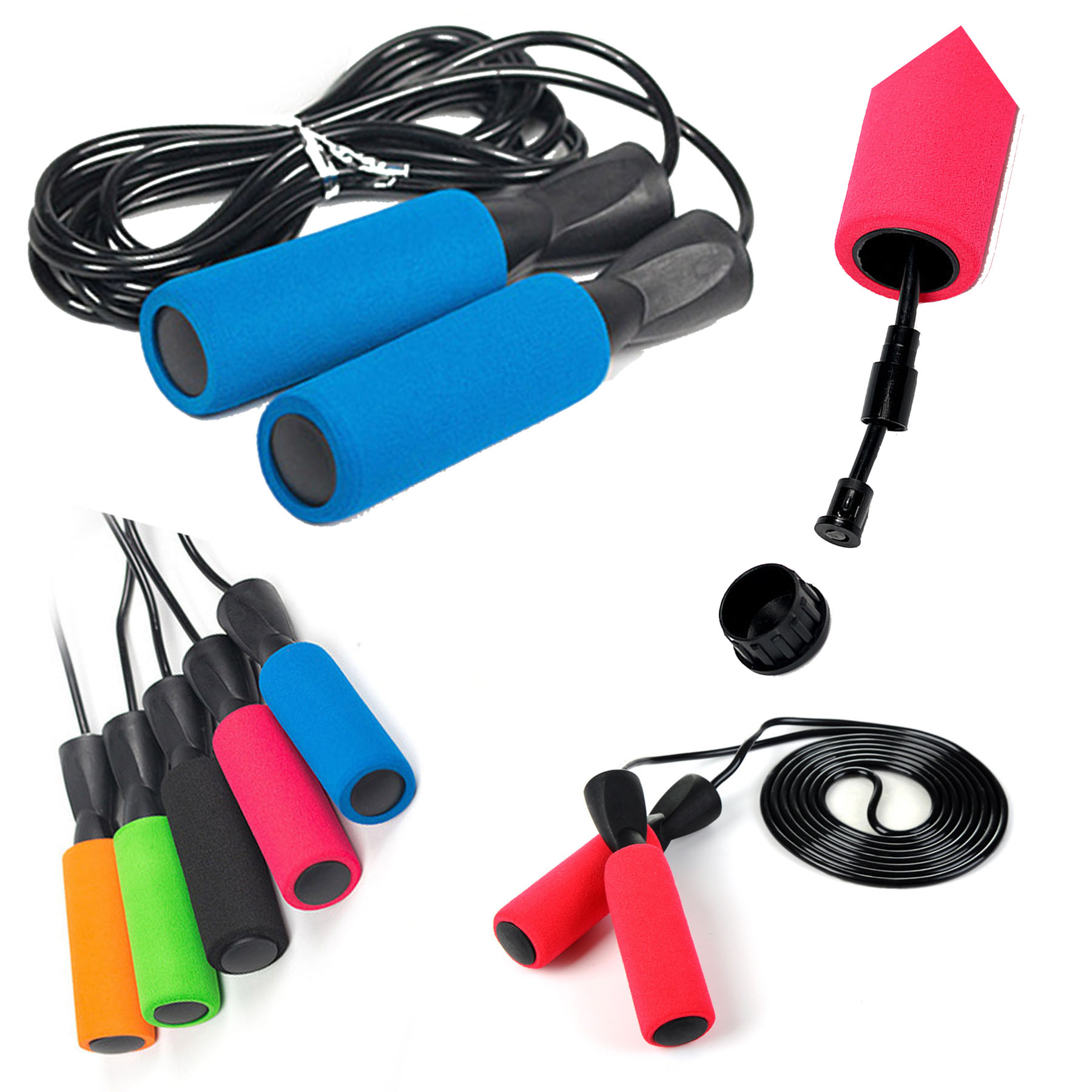 Bearing Rubber Skipping Rope 1