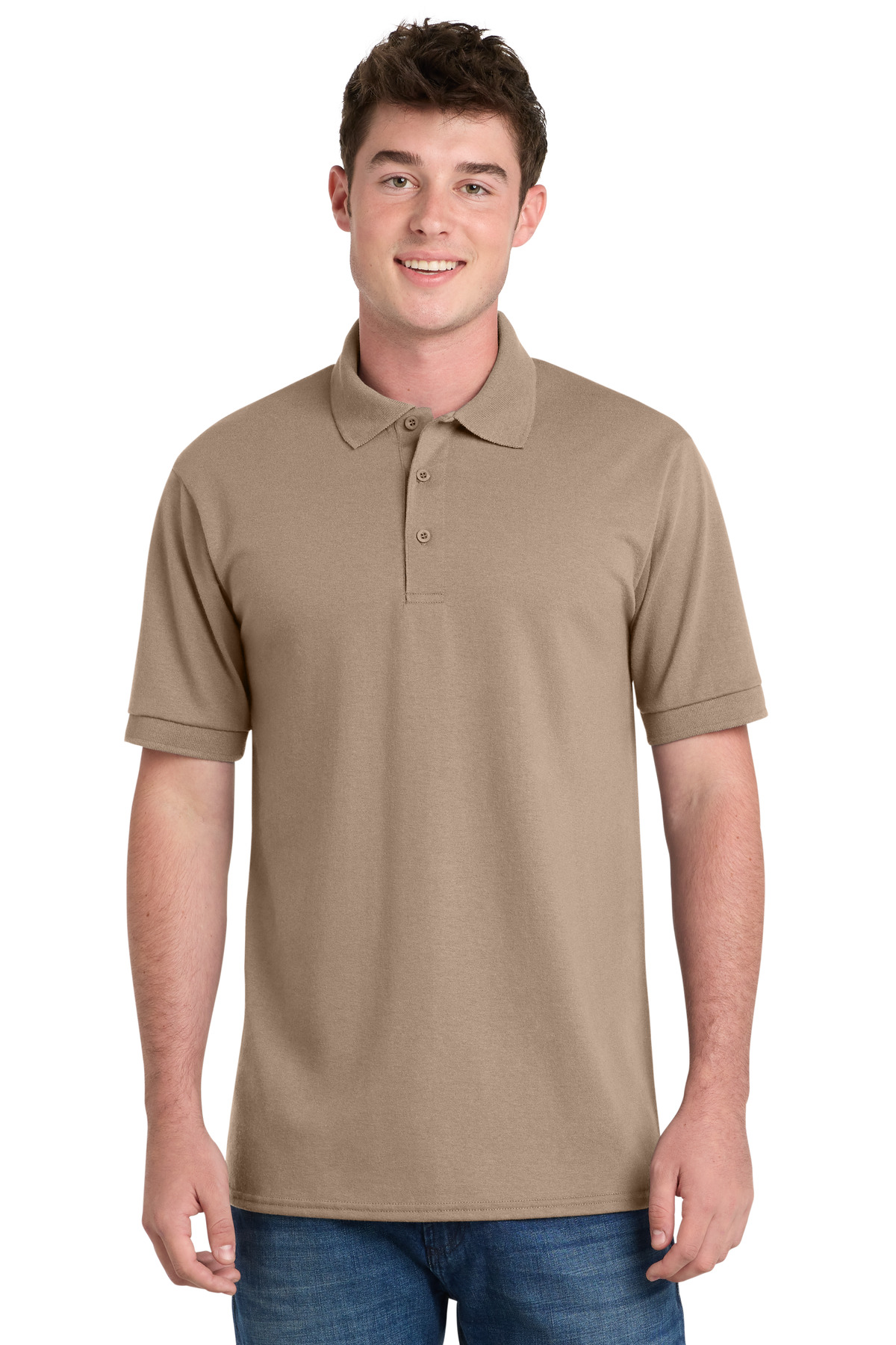 Port & Co Tall Core Blend Jersey Knit Polo. KP55T 59