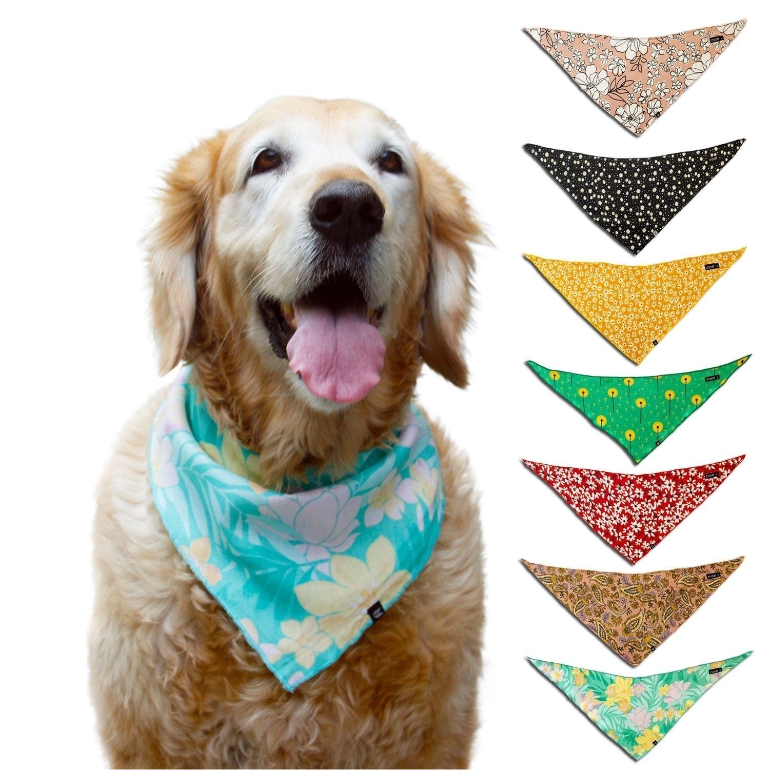 Triangle Dog Bandana ( 20'' x 9.8'' ) 1